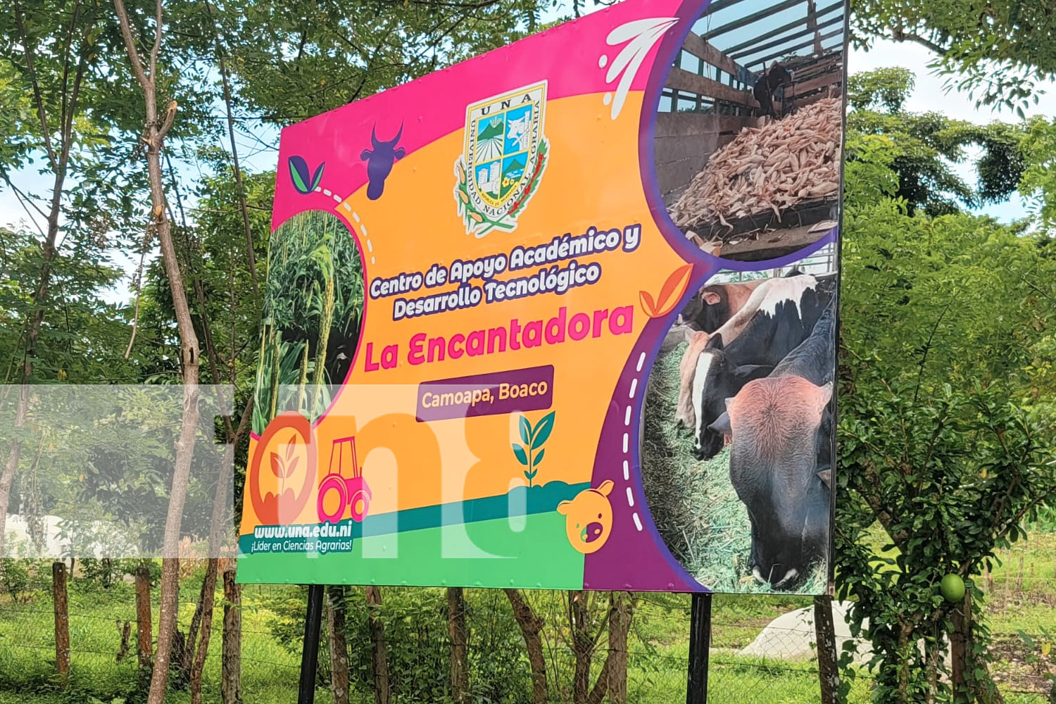 Foto; inauguraron un nuevo centro de prácticas agrarias en la finca La Encantadora/TN8