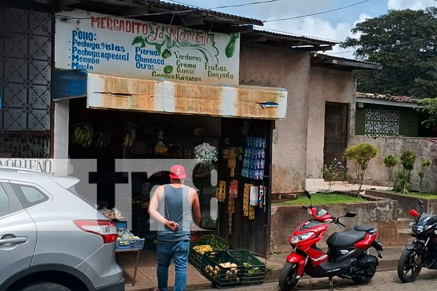 Foto: Delincuentes irrumpen armados y asaltan establecimiento en Carazo/TN8