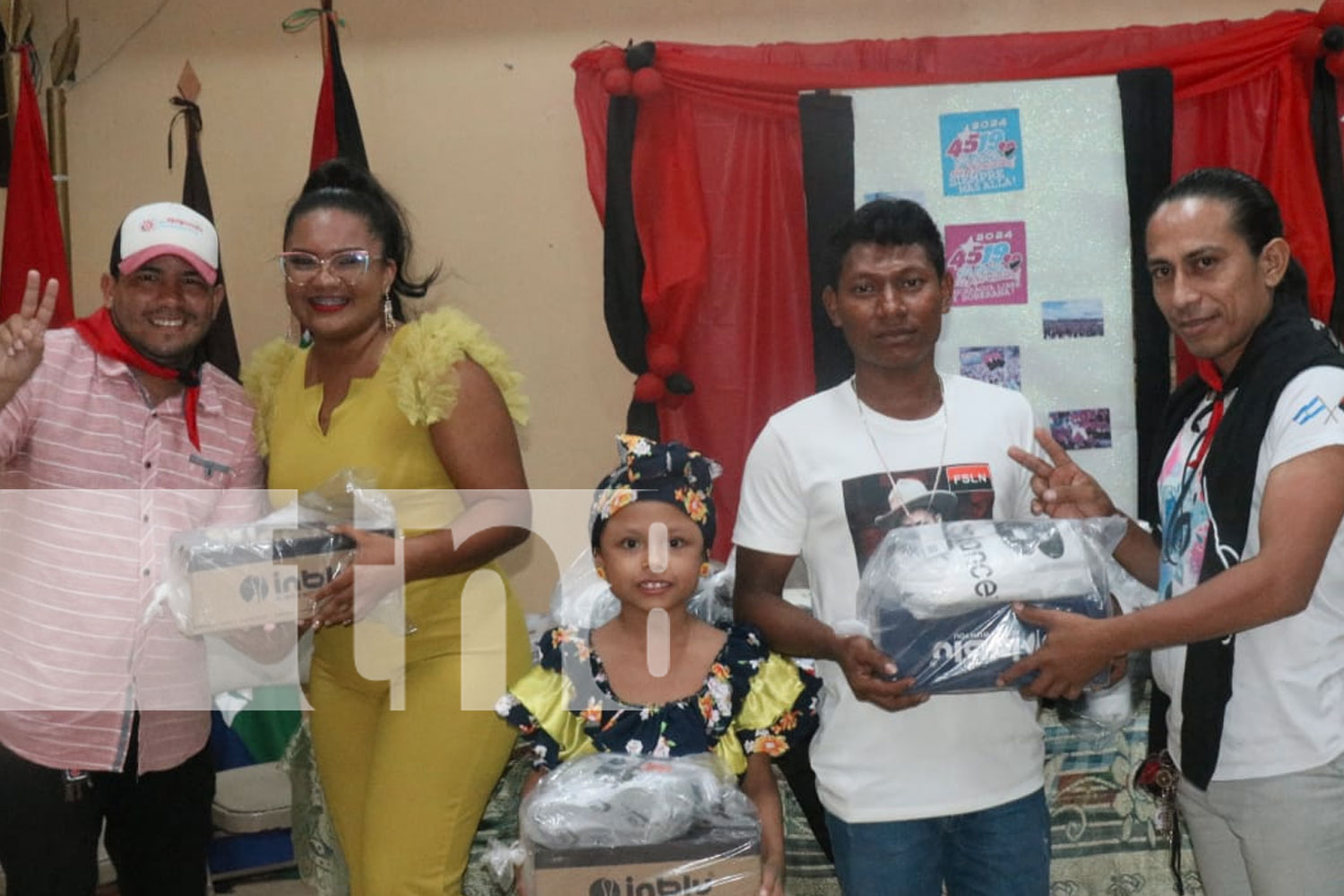 Foto: Artistas recibieron un merecido reconocimiento enviado por la presidencia de la República de Nicaragua/TN8