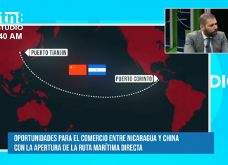 Foto: Estudio TN8 aborda el tema de la nueva ruta marítima entre Nicaragua y China