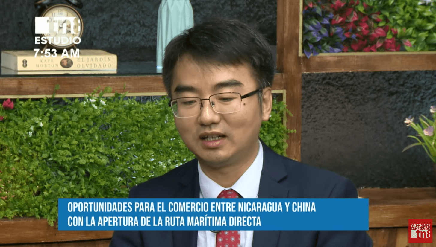 Foto: Estudio TN8 aborda el tema de la nueva ruta marítima entre Nicaragua y China