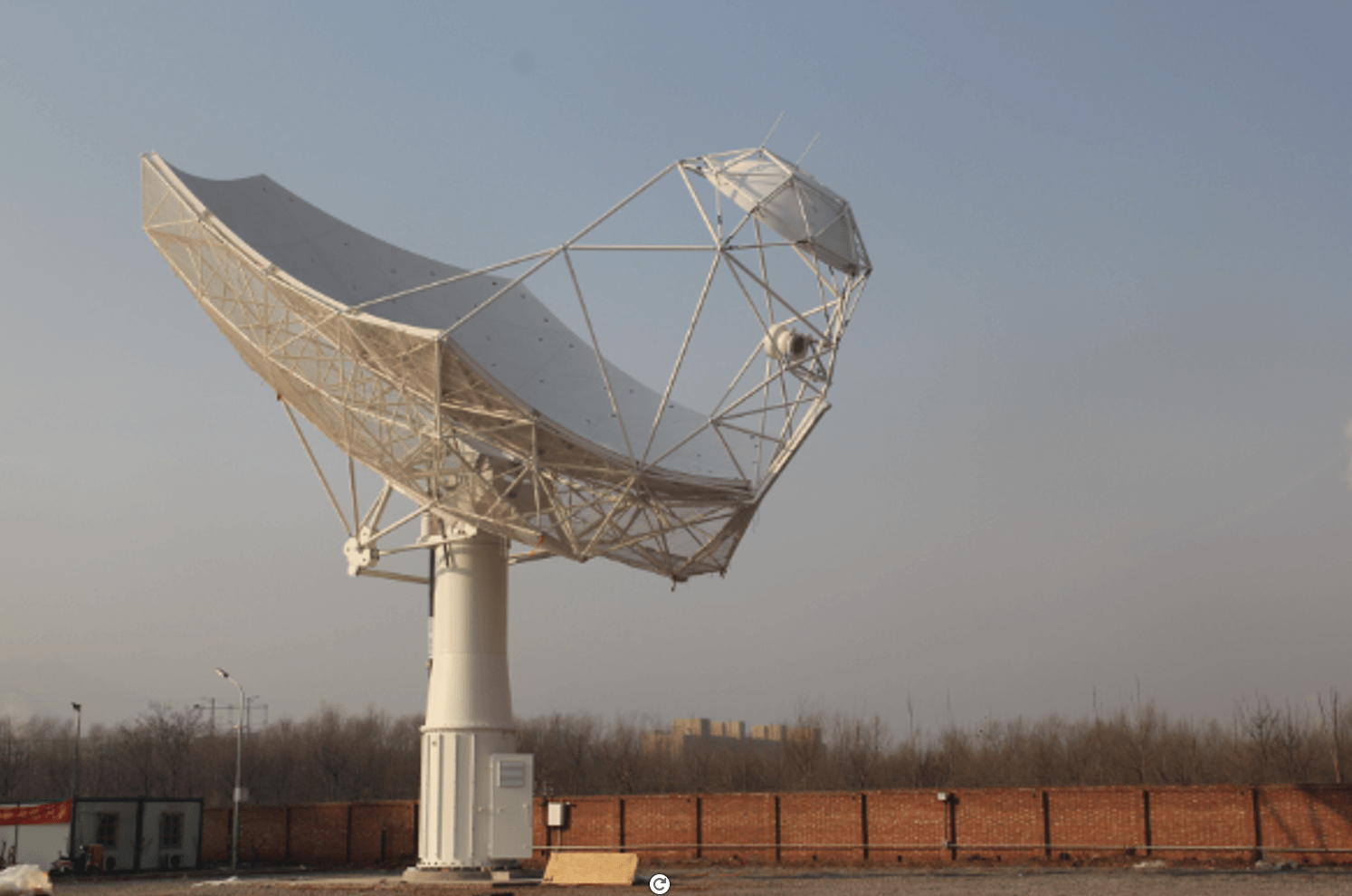 Foto: Construcción del radiotelescopio Square Kilometer Array (SKA) con apoyo de China