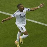 Mbappé anota gol en el primer título con Real Madrid