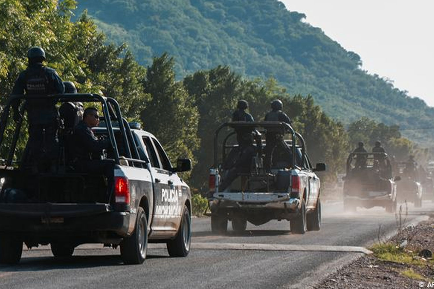 Foto: 5 muertos en un enfrentamiento armado en México /Cortesía