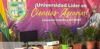 Foto: Nuevos equipos de computación para la Universidad Nacional Agraria / TN8