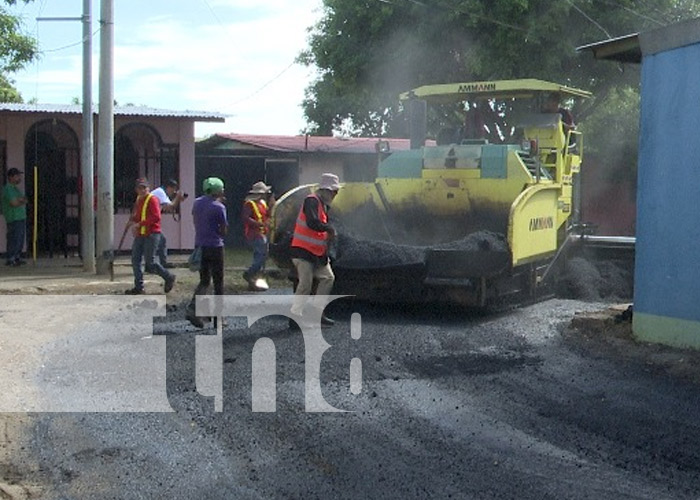 Foto: Mejores calles en el barrio Altagracia, en Managua / TN8