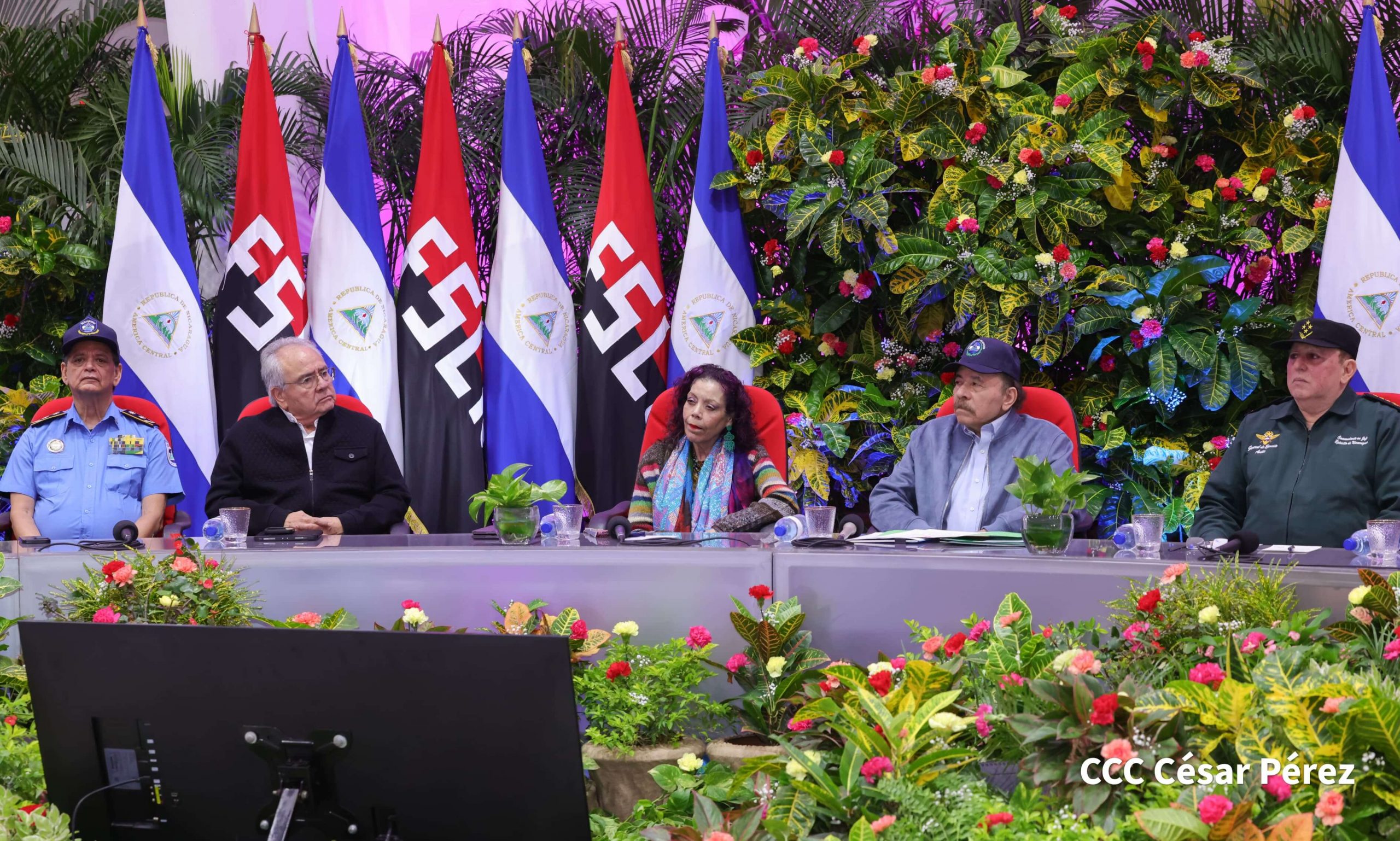 Foto: 44 aniversario de la Fuerza Naval de Nicaragua, acto presidido por el Comandante Daniel Ortega y la Vicepresidenta Rosario Murillo