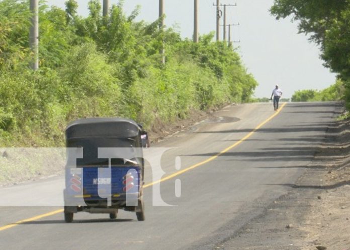 Foto: Nuevas calles en Managua / TN8