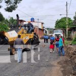 Foto: Mejores calles en el barrio Francisco Salazar, Managua / TN8