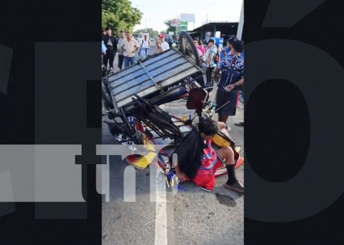 Foto: Fuerte accidente de tránsito en Carretera Norte, Managua / TN8