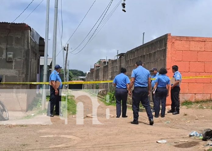 Foto: investigación por un terrible parricidio en Jinotepe, Carazo / TN8