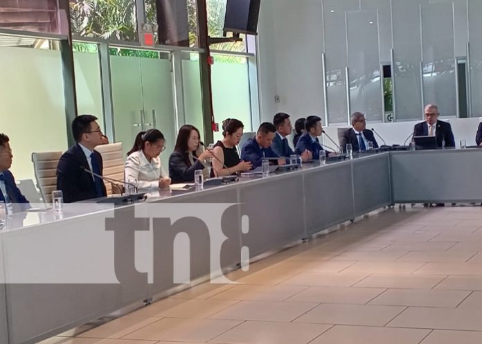 Foto: Delegación empresarial de China se reúne con funcionarios de Nicaragua / TN8