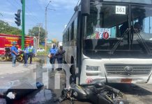 Foto: Mortal accidente acaba con vida de motorizado en Managua, sector de semáforos del Dancing / TN8