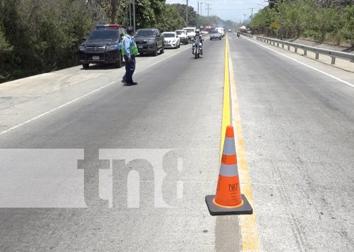 Foto: Prevención de accidentes de tránsito en Nicaragua / TN8