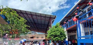 Foto: Mejoramiento de la escuela El Progreso, en Matagalpa / TN8