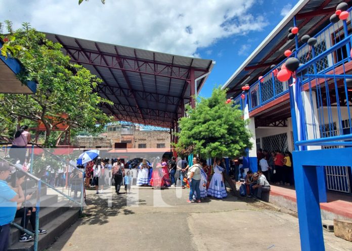 Foto: Mejoramiento de la escuela El Progreso, en Matagalpa / TN8