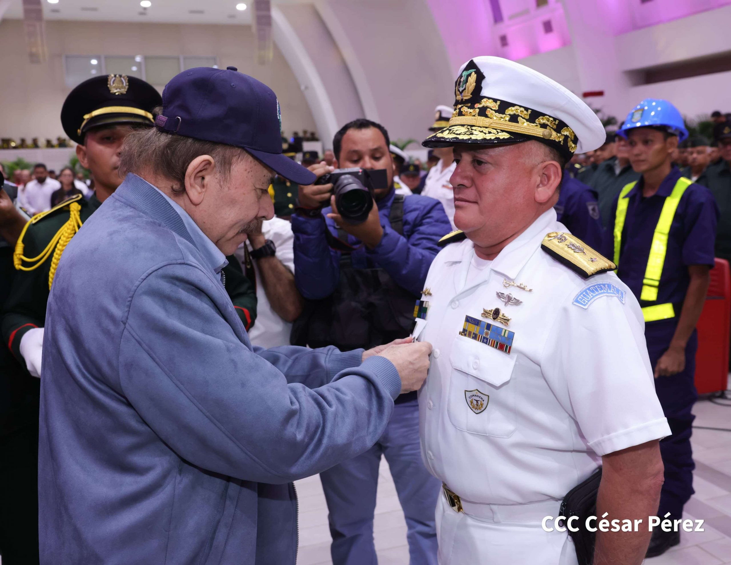 Foto: 44 aniversario de la Fuerza Naval de Nicaragua, acto presidido por el Comandante Daniel Ortega y la Vicepresidenta Rosario Murillo