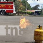 Foto: Capacitación con bomberos y ejercicio sobre fugas de gas / TN8