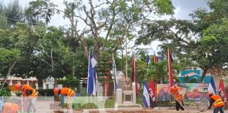 Foto: Construcción de hermosa glorieta en San Marcos, Carazo / TN8