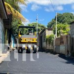 Foto: Nuevas calles en Villa Israel, Managua / TN8