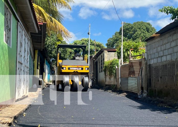 Foto: Nuevas calles en Villa Israel, Managua / TN8