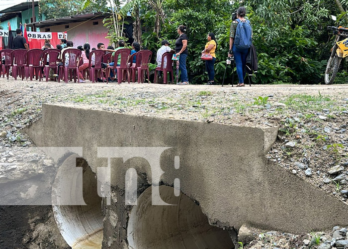 Foto: Obras de drenaje en Jalapa, Nueva Segovia / TN8