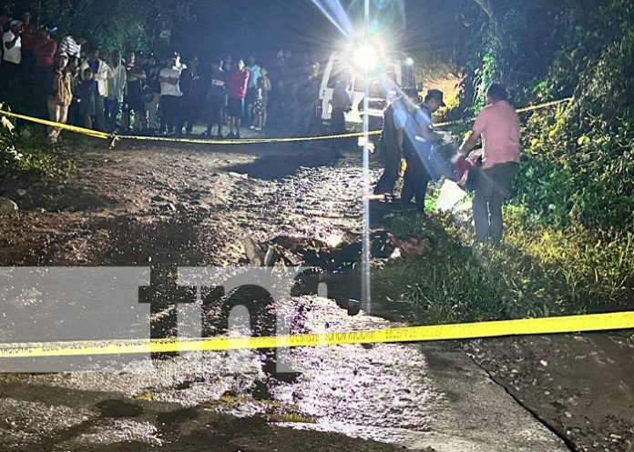 Foto: Investigación por sangriento crimen en Jalapa / TN8