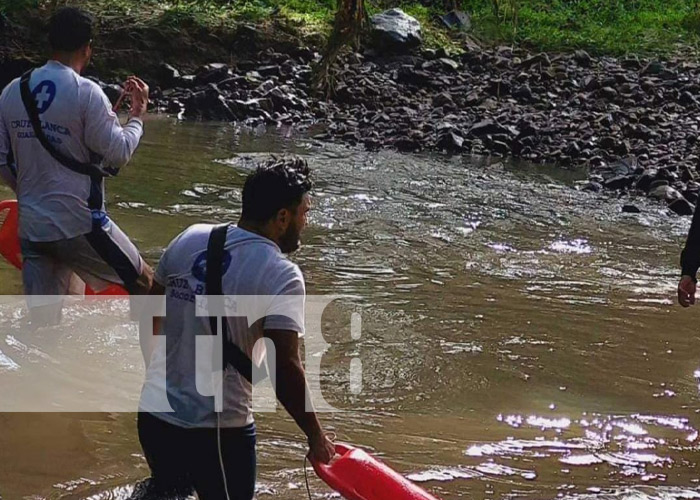 Foto: Encuentran cuerpo de un joven de 22 años en un río de Pantasma, Jinotega / TN8