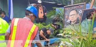 Foto: Homenaje a Tomás Borge y Fidel Castro desde los centros técnicos del país / TN8