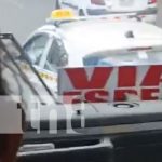 Foto: Taxista generó situación tensa con un busero en Managua / TN8