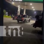 Foto: Conductor ebrio casi provoca tragedia en gasolinera de Matagalpa / TN8