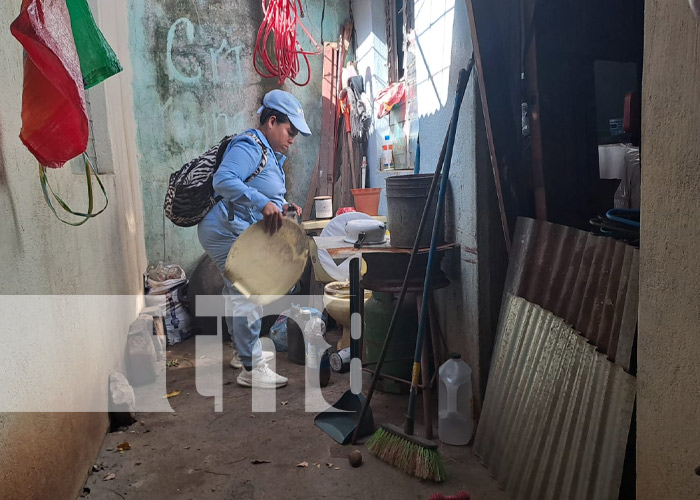 Foto: Brigadistas del MINSA en Managua / TN8