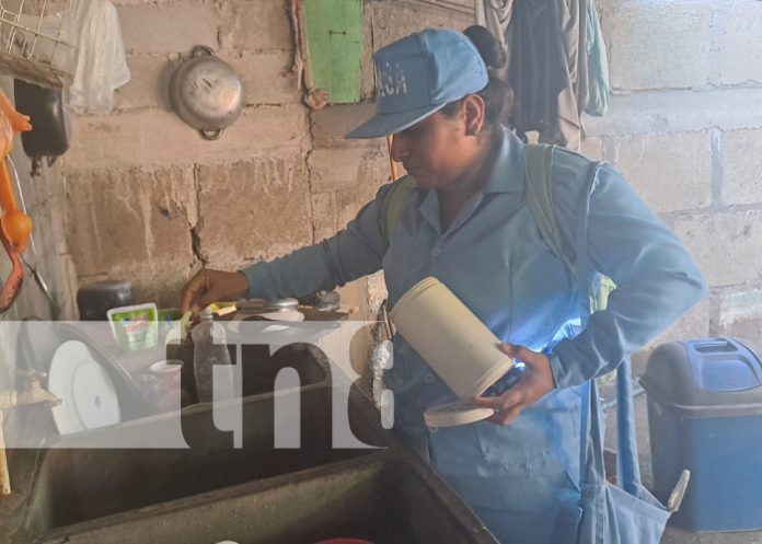 Foto: Brigadistas del MINSA en Managua / TN8