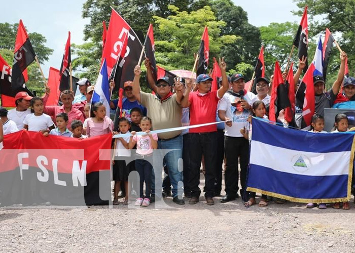 Foto: Entrega de caminos productivos en comunidades de Siuna / TN8