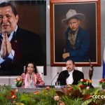 Foto: Presidente de Nicaragua, Daniel Ortega, y Vicepresidenta Rosario Murillo, en cumbre extraordinaria del ALBA-TCP