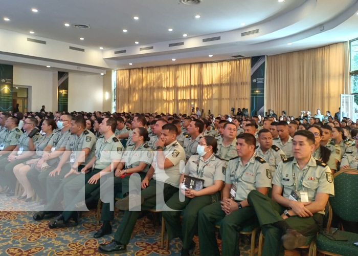 Foto: Inauguración del 21vo Congreso Científico Médico Militar en Nicaragua / TN8