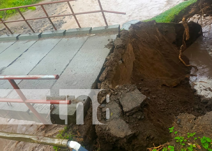 Foto: Afectaciones por lluvias en Matiguás / TN8