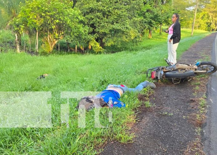 Foto: Brutal accidente de tránsito entre Acoyapa y San Carlos deja un muerto y una mujer con heridas graves / TN8