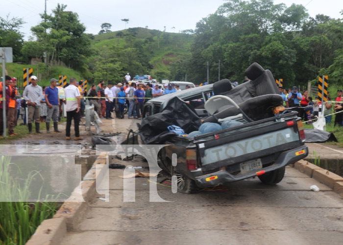 Foto: Mortal y accidente de tránsito en Siuna, Caribe Norte / TN8