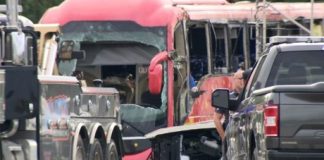 Foto: Autobús volcado en Misisipi deja ocho muertos; siete de ellos de origen mexicano