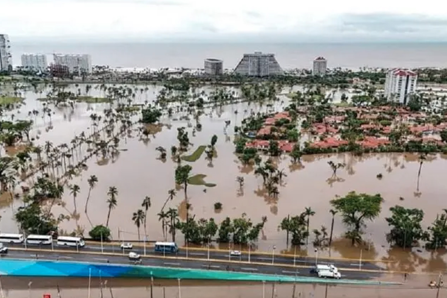 Foto: Huracán John por el sur de México/Cortesía