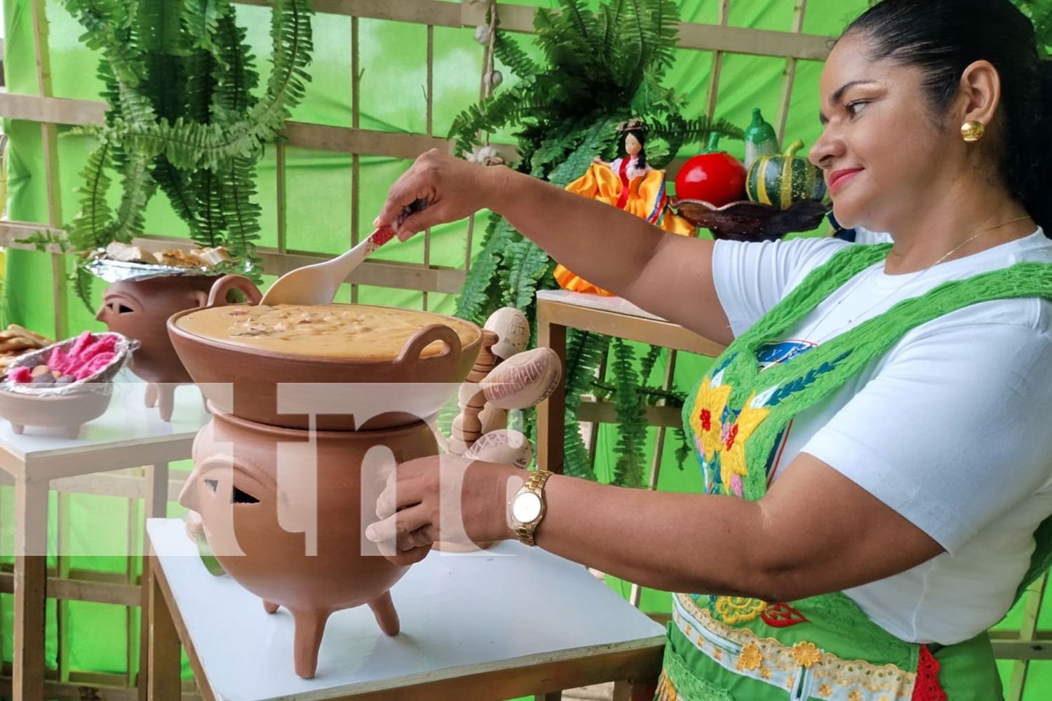 Foto: Promoviendo las comidas típicas de Nicaragua /TN8