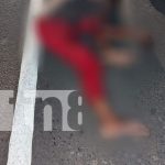 Foto: Peatón fallece tras ser atropellado en la Carretera Guanacaste-Diriomo/TN8