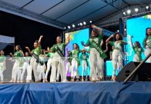 Foto: Avenida Universitaria en Managua, vibra con la elección de la Reina de la Madre Tierra/TN8