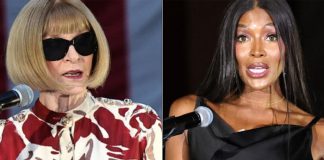 Foto: Naomi Campbell y Anna Wintour /cortesía