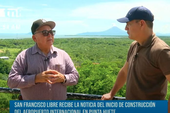 Foto: Habitantes celebran la construcción del aeropuerto internacional /TN8