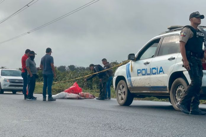 Foto: Encuentran cuatro cuerpos descuartizados en Ecuador /Cortesía