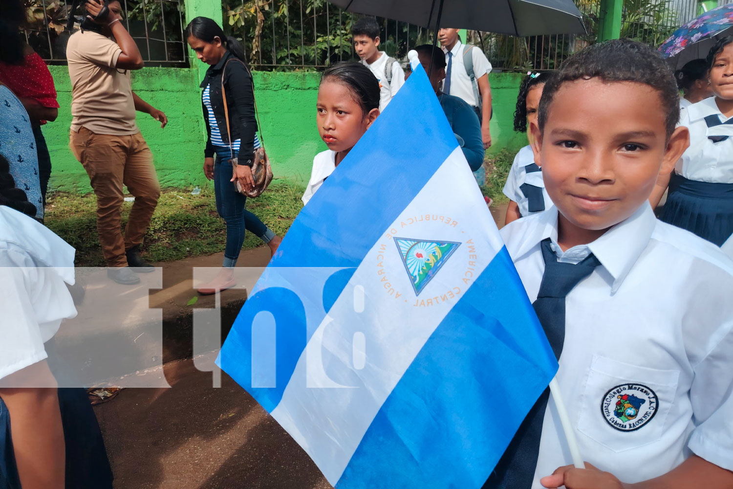 Foto: Las nuevas generaciones celebran nuestra historia con un colorido desfile en Bilwi/TN8