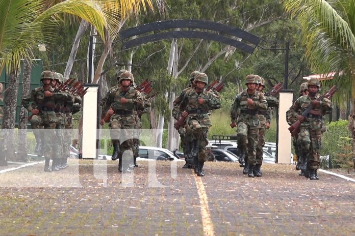 Foto: Sexto Comando Militar Regional celebra 45 años del Ejército de Nicaragua/TN8