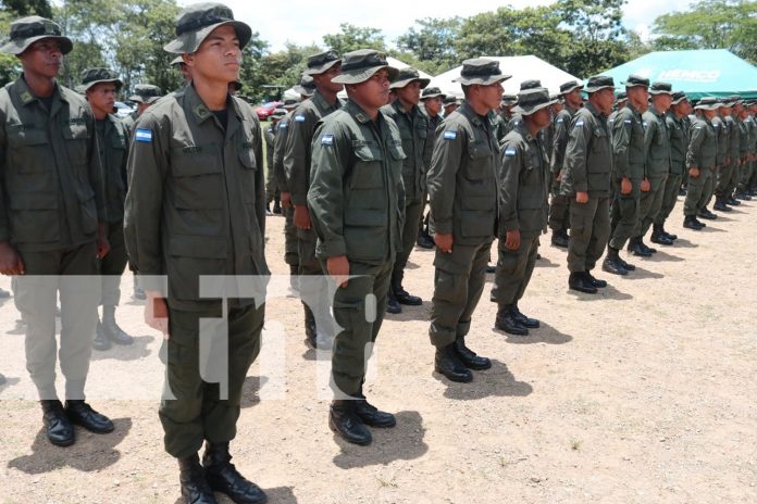 Foto: Pobladores y autoridades elogian labor del Ejército de Nicaragua en el Triángulo Minero/TN8